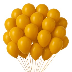 GLOBOLANDIA GLOBOS COLOR 10" x 50u AMARILLO HUEVO